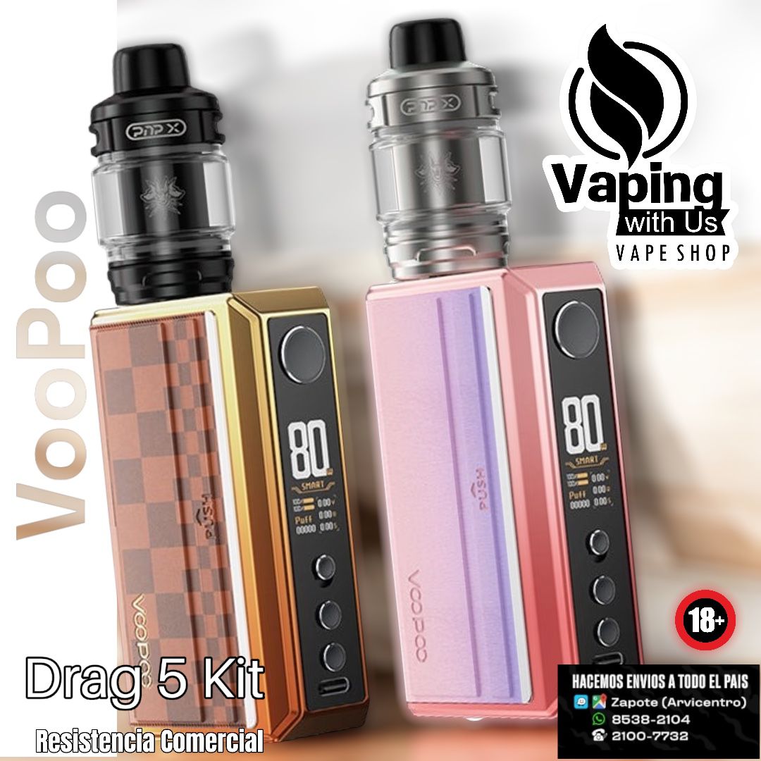 Voopoo Drag 5 Kit Vaping With Us Voopoo Drag 5 Kit Vaping With Us