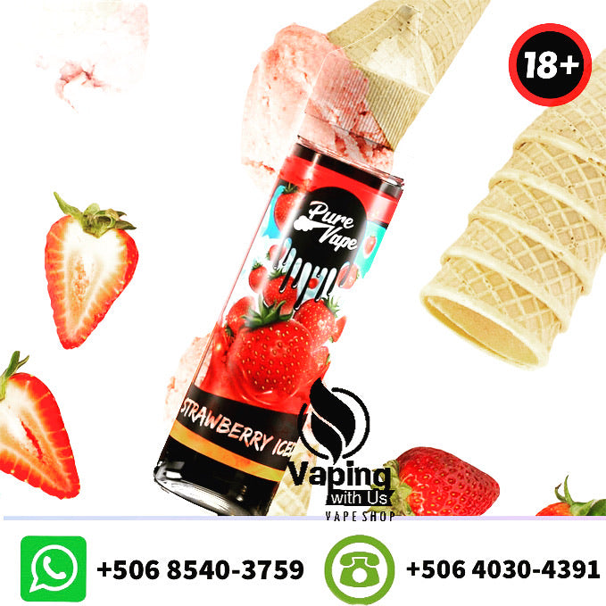 Pure Vape Strawberry Iced
