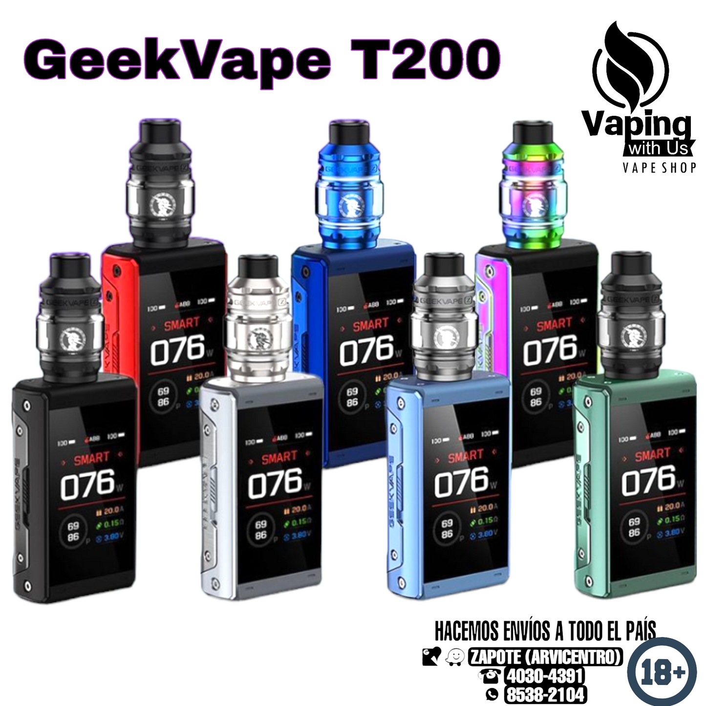 GeekVape Aegis T200 Táctil