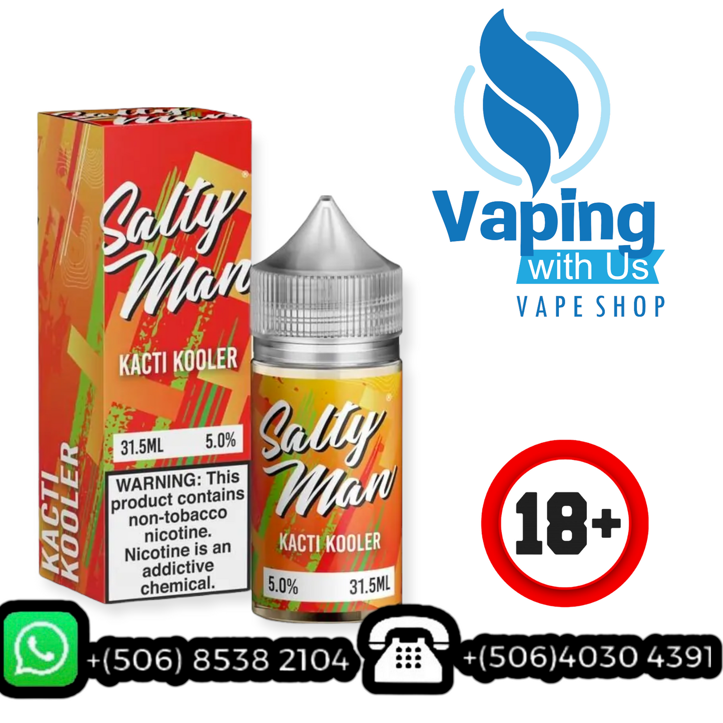 Salty Man Nic Salts Kacti Kooler