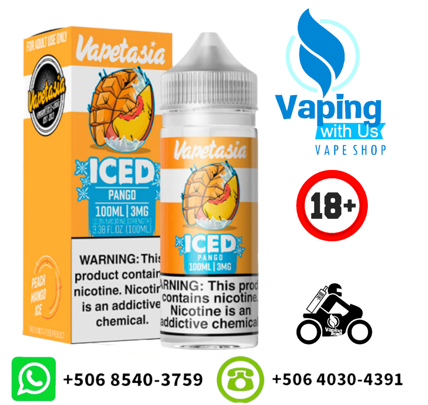 Vapetasia Pango Ice