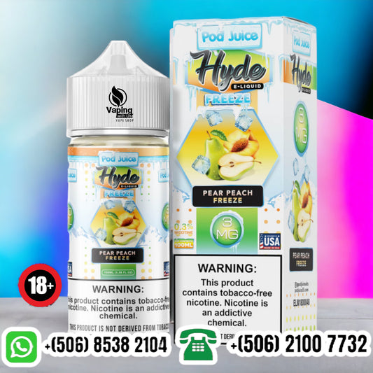 Pod Juice Hyde Pear Peach Freeze