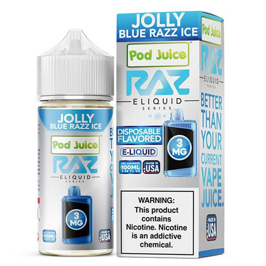 Pod Juice Blue Razz ICE