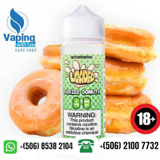 Loaded By Ruthless Glazed Donut Nicotine Salts