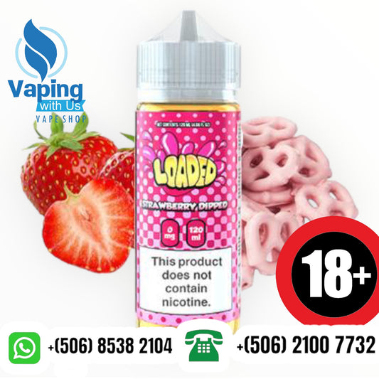 Loaded By Ruthless Strawberry Dipped 120ml
