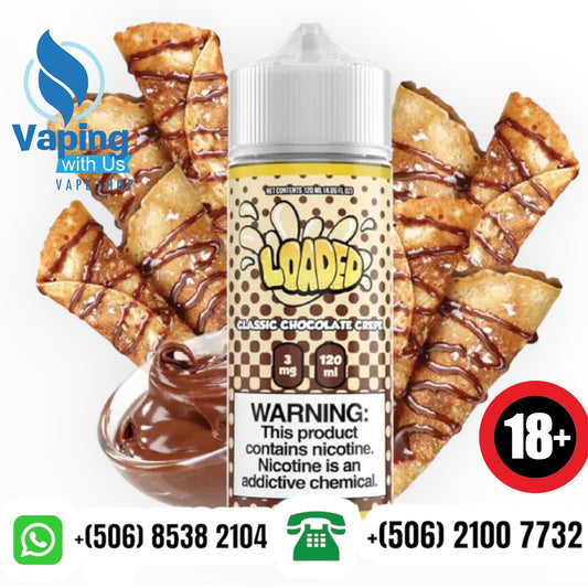 Loaded By Ruthless Classic Chocolate Crepe 120ml