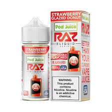 Pod Juice Strawberry Glazed Donut