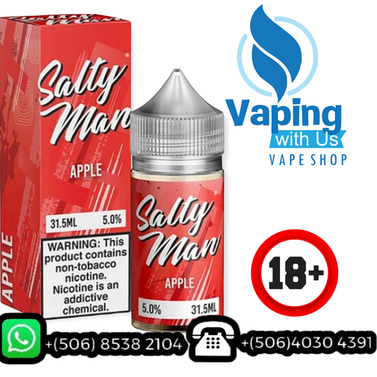 Apple - Salty Man E-juice 1 Juice Box By Salty Man Juice Box Is A Unique Fruit And Apple Based Nicotine Salt Brand: Salty Man Australia Apple - Salty Man E-juice 1 Juice Box By Salty Man Juice Box Is A Unique Fruit And Apple Based Nicotine Salt Brand: Salty Man Australia