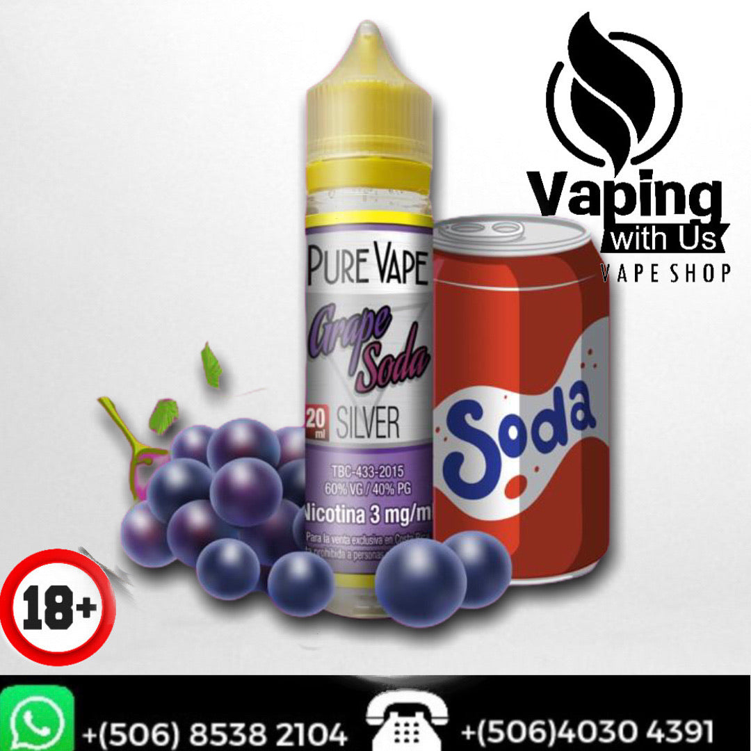 PV Silver Grape Soda